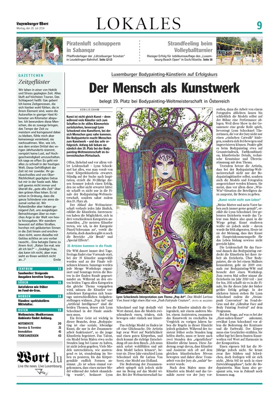 bodypainting article